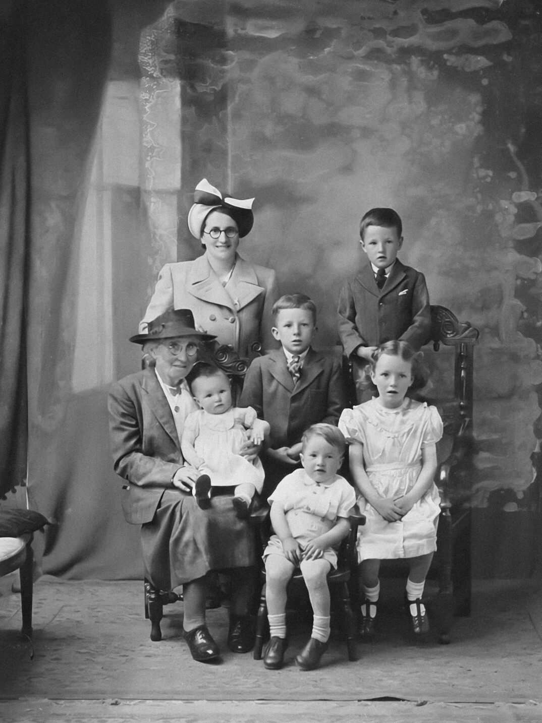 old family portrait