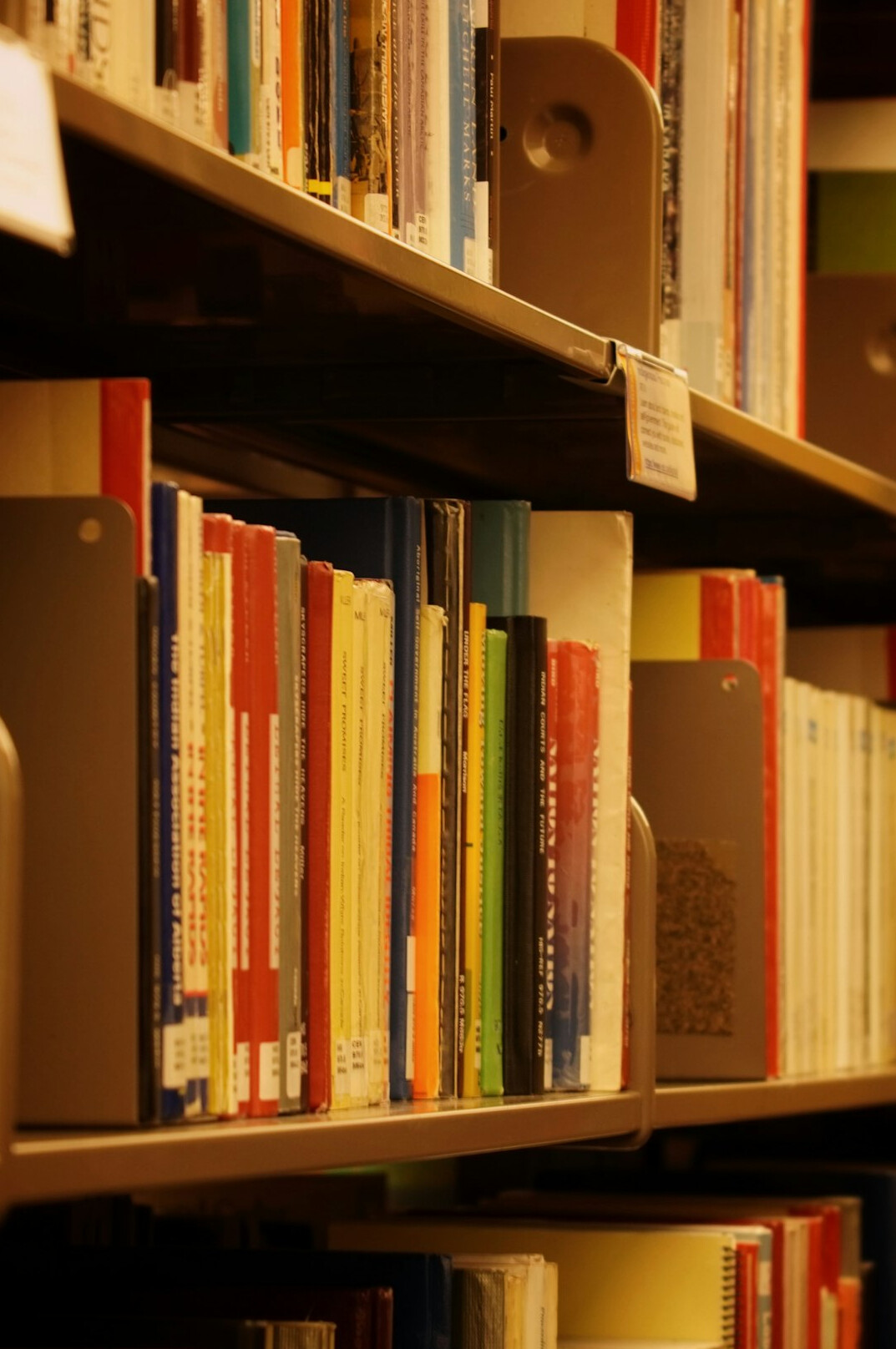 old archive shelves
