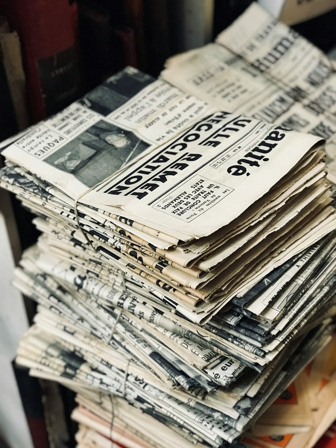 vintage newspaper archive