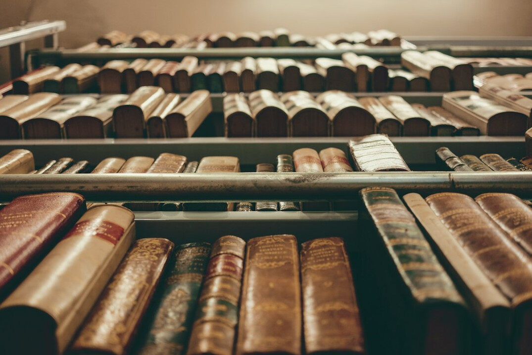 dusty old books