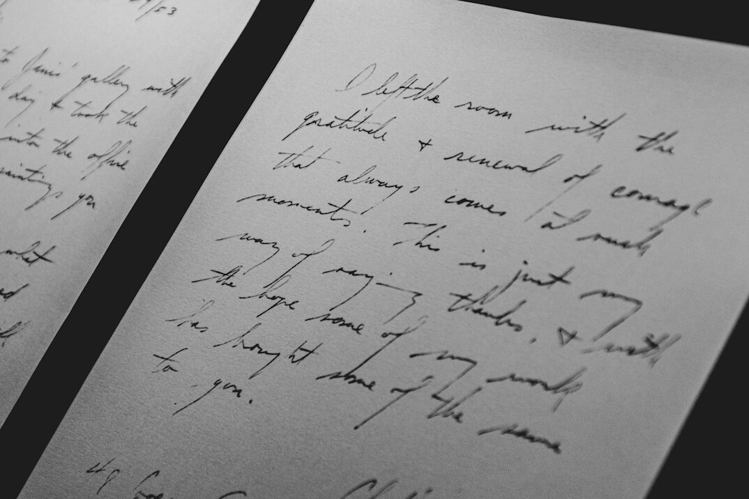 old handwritten letters