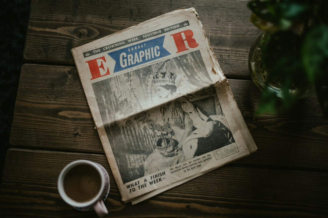 old newspaper headlines